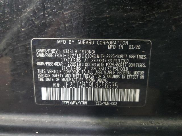 Продажа на аукционе авто 2020 Subaru Crosstrek, vin: JF2GTABC9L8256535, номер лота: 50116823