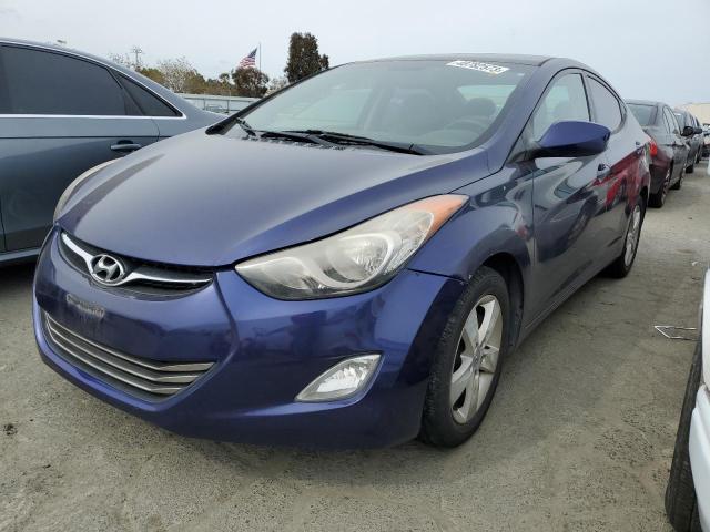 2012 Hyundai Elantra Gls მანქანა იყიდება აუქციონზე, vin: 5NPDH4AE2CH095163, აუქციონის ნომერი: 48782573
