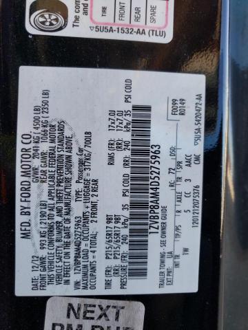 Продажа на аукционе авто 2013 Ford Mustang, vin: 1ZVBP8AM4D5275963, номер лота: 49113943