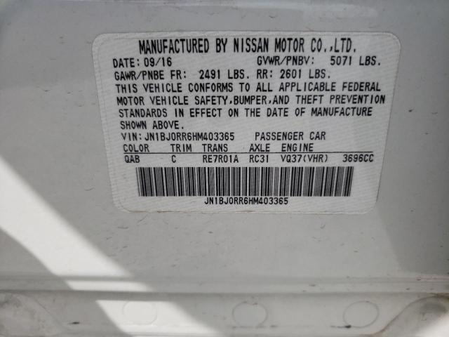 Aukcja sprzedaży 2017 Infiniti Qx50, vin: JN1BJ0RR6HM403365, numer aukcji: 48294723