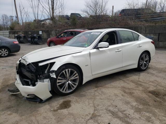 48032253 :رقم المزاد ، JN1EV7AR1JM437354 vin ، 2018 Infiniti Q50 Luxe مزاد بيع