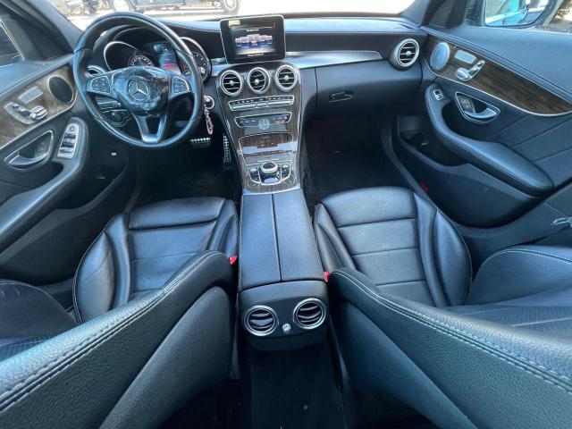 50124283 :رقم المزاد ، 55SWF4KB0HU196290 vin ، 2017 Mercedes-benz C 300 4matic مزاد بيع
