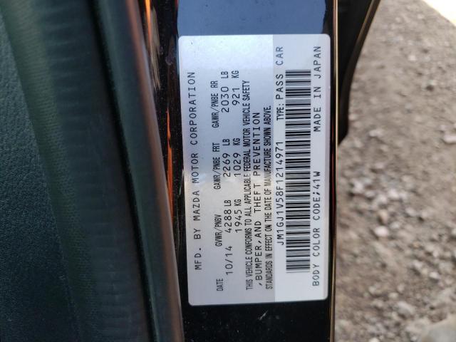 49144663 :رقم المزاد ، JM1GJ1V58F1214971 vin ، 2015 Mazda 6 Touring مزاد بيع