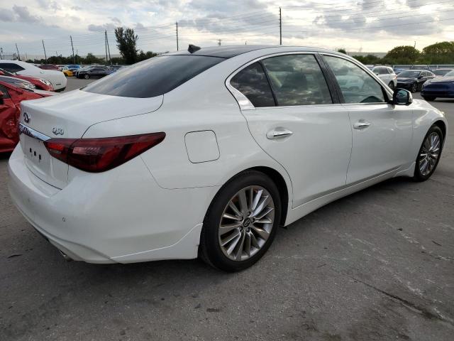 2021 Infiniti Q50 Luxe მანქანა იყიდება აუქციონზე, vin: JN1EV7BPXMM704878, აუქციონის ნომერი: 47938453