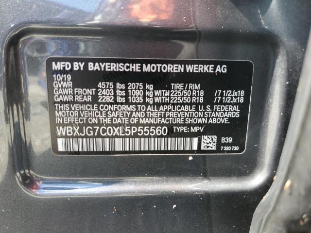 Продажа на аукционе авто 2020 Bmw X1 Sdrive28i, vin: WBXJG7C0XL5P55560, номер лота: 49044103