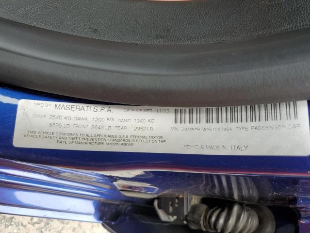 Продажа на аукционе авто 2014 Maserati Ghibli S, vin: ZAM57RTA0E1087454, номер лота: 48004483