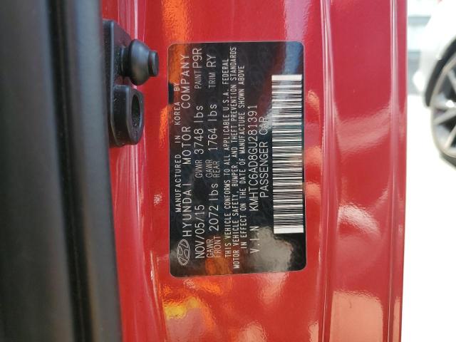 Aukcja sprzedaży 2016 Hyundai Veloster, vin: KMHTC6AD8GU281391, numer aukcji: 49150723