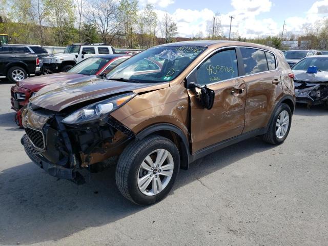2018 Kia Sportage Lx მანქანა იყიდება აუქციონზე, vin: KNDPMCAC5J7447493, აუქციონის ნომერი: 49095463