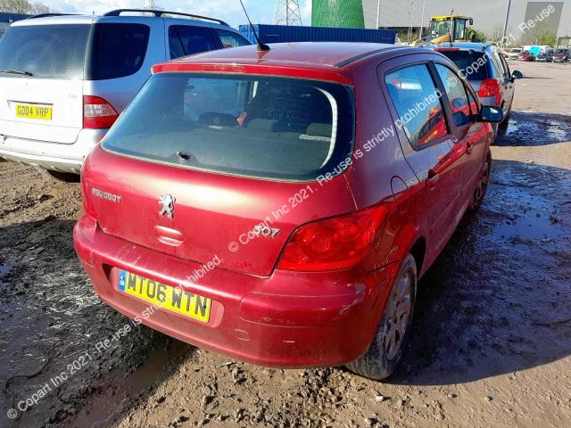Aukcja sprzedaży 2006 Peugeot 307 S, vin: VF33CNFUL84654866, numer aukcji: 45515893