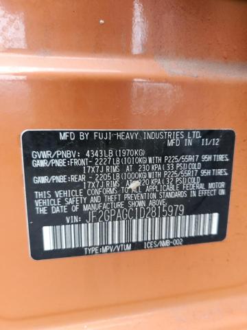 Aukcja sprzedaży 2013 Subaru Xv Crosstrek 2.0 Limited, vin: JF2GPAGC1D2815979, numer aukcji: 48929923