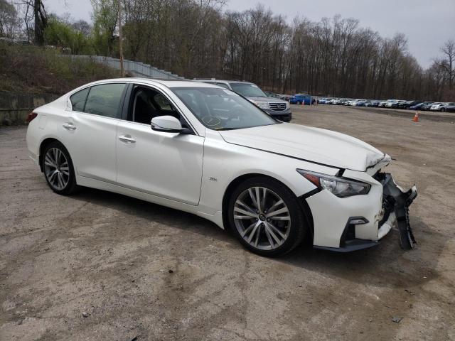 48032253 :رقم المزاد ، JN1EV7AR1JM437354 vin ، 2018 Infiniti Q50 Luxe مزاد بيع