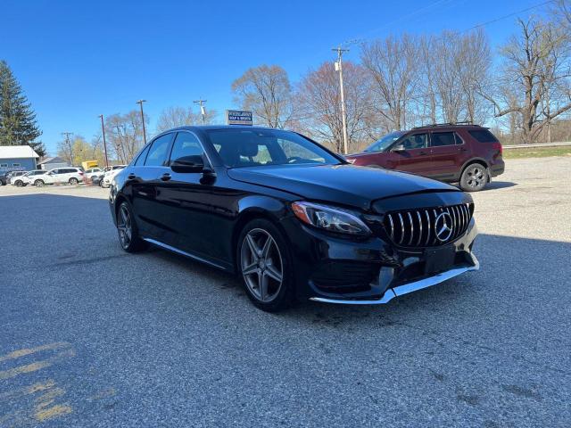 50124283 :رقم المزاد ، 55SWF4KB0HU196290 vin ، 2017 Mercedes-benz C 300 4matic مزاد بيع