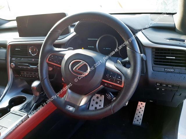 Aukcja sprzedaży 2019 Lexus Rx 450h F, vin: JTJBGMCA802052493, numer aukcji: 44943993