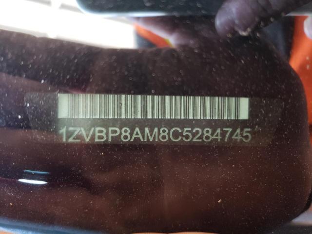 48060823 :رقم المزاد ، 1ZVBP8AM8C5284745 vin ، 2012 Ford Mustang مزاد بيع