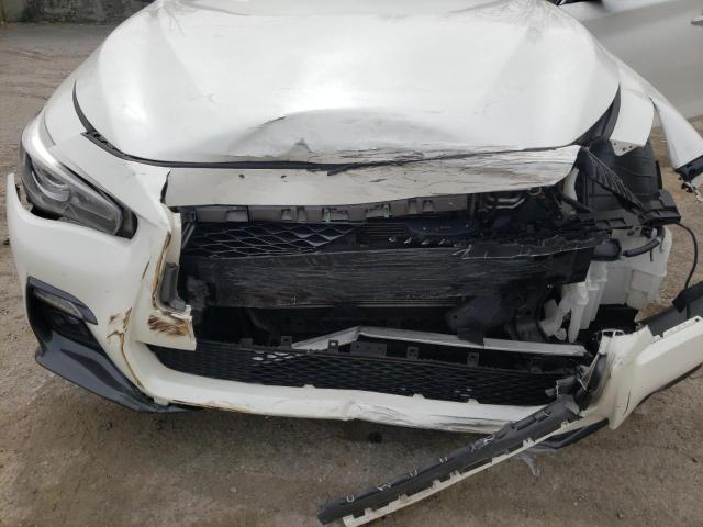 48032253 :رقم المزاد ، JN1EV7AR1JM437354 vin ، 2018 Infiniti Q50 Luxe مزاد بيع