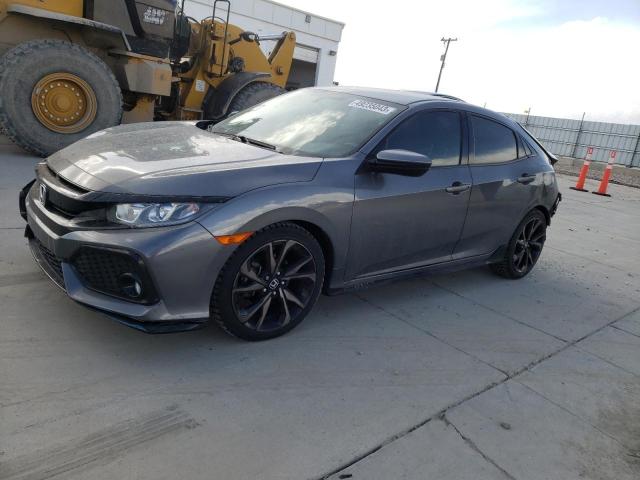 49235043 :رقم المزاد ، SHHFK7H44JU233496 vin ، 2018 Honda Civic Sport مزاد بيع