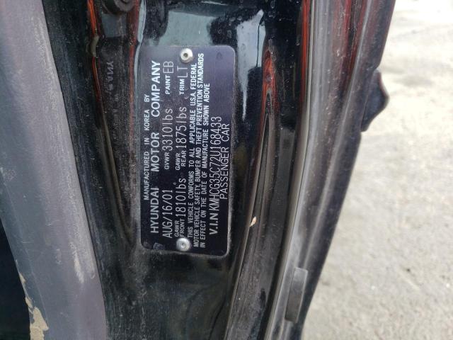 Продаж на аукціоні авто 2002 Hyundai Accent Gs, vin: KMHCG35C72U168433, номер лоту: 48128103