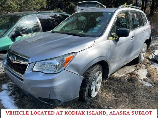 2016 Subaru Forester 2.5i მანქანა იყიდება აუქციონზე, vin: JF2SJABC3GH411537, აუქციონის ნომერი: 42588453