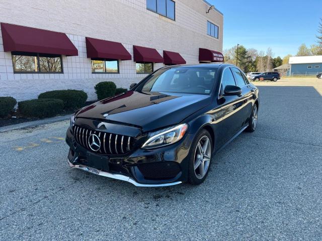 50124283 :رقم المزاد ، 55SWF4KB0HU196290 vin ، 2017 Mercedes-benz C 300 4matic مزاد بيع