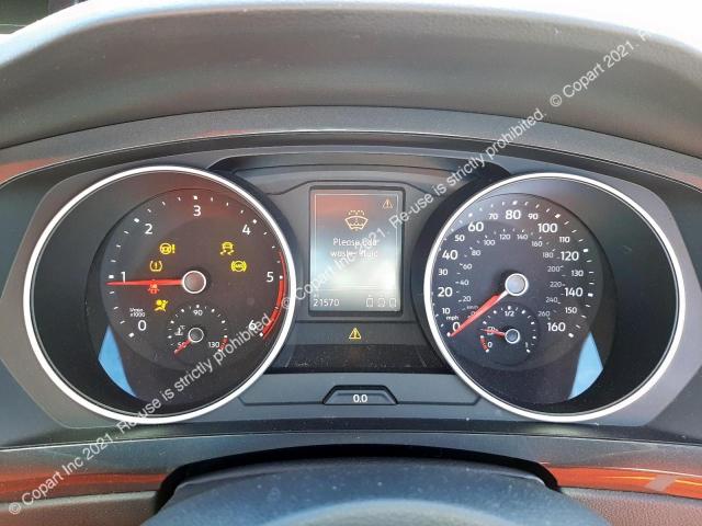 Aukcja sprzedaży 2018 Volkswagen Tiguan Se, vin: WVGZZZ5NZKW827455, numer aukcji: 45450583