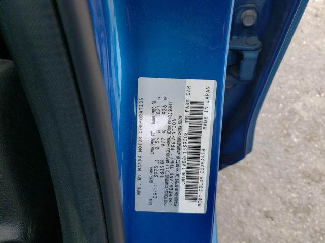 48663213 :رقم المزاد ، JM1BL1V88C1539002 vin ، 2012 Mazda 3 I مزاد بيع
