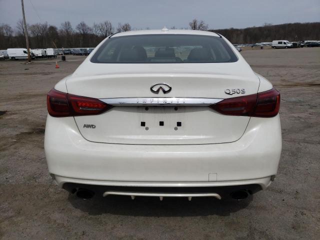48032253 :رقم المزاد ، JN1EV7AR1JM437354 vin ، 2018 Infiniti Q50 Luxe مزاد بيع