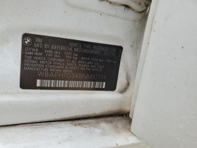Продажа на аукционе авто 2011 Bmw 328 I, vin: WBAPH7G59BNM57734, номер лота: 48790763