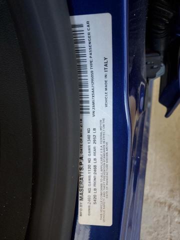 Продаж на аукціоні авто 2018 Maserati Ghibli, vin: ZAM57XSA4J1295059, номер лоту: 49457733