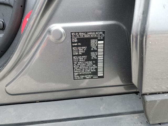 49977893 :رقم المزاد ، KNMAT2MT0KP544276 vin ، 2019 Nissan Rogue S مزاد بيع
