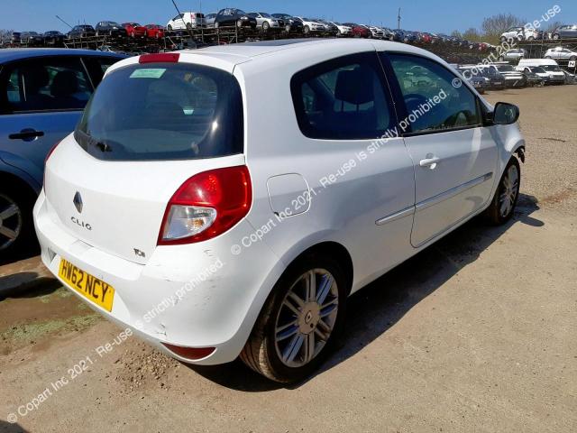 43204743 :رقم المزاد ، VF1CRC40H47897355 vin ، 2012 Renault Clio Dynam مزاد بيع