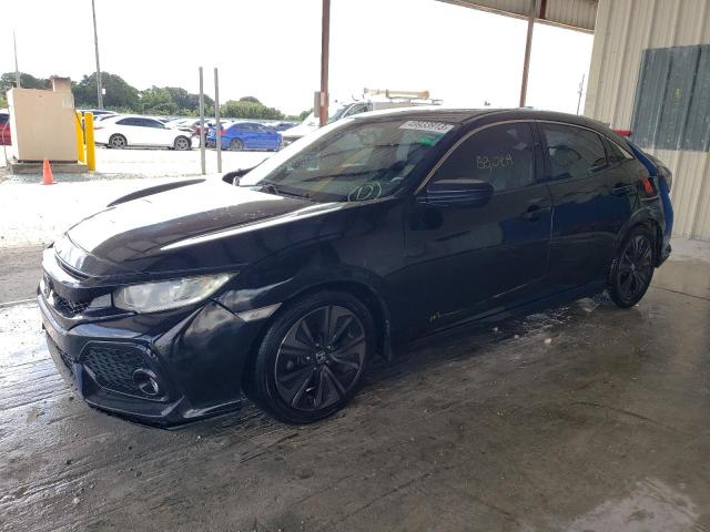 49933913 :رقم المزاد ، SHHFK7H74HU211244 vin ، 2017 Honda Civic Exl مزاد بيع