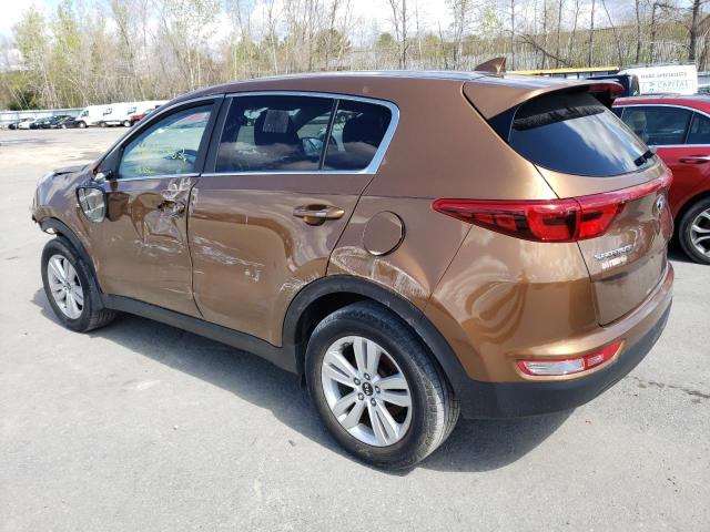 2018 Kia Sportage Lx მანქანა იყიდება აუქციონზე, vin: KNDPMCAC5J7447493, აუქციონის ნომერი: 49095463