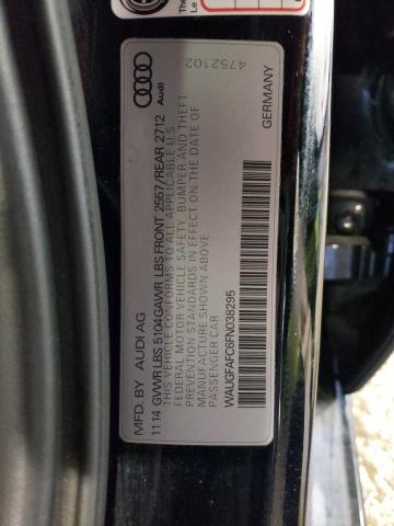 Aukcja sprzedaży 2015 Audi A6 Premium Plus, vin: WAUGFAFC6FN038295, numer aukcji: 45302243