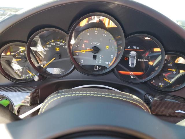 51105124 :رقم المزاد ، WP0AC2A95JS175760 vin ، 2018 Porsche 911 Gt3 مزاد بيع