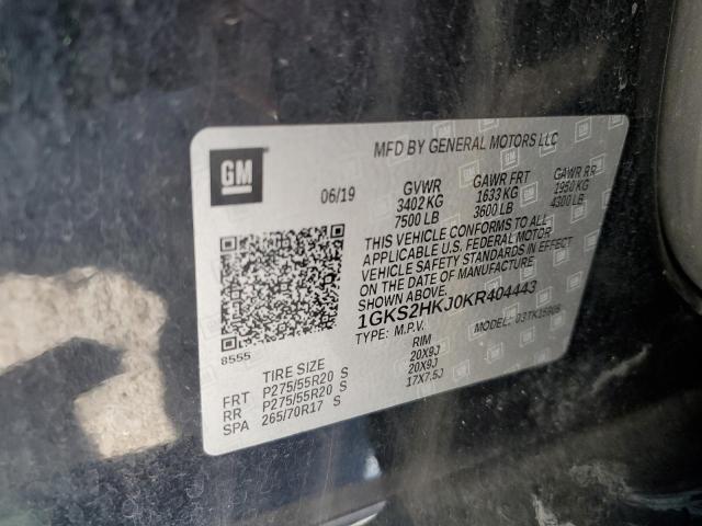 Продаж на аукціоні авто 2019 Gmc Yukon Xl Denali, vin: 1GKS2HKJ0KR404443, номер лоту: 52142944