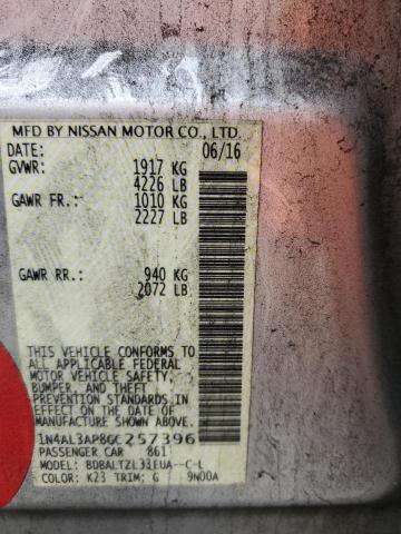 Продажа на аукционе авто 2016 Nissan Altima 2.5, vin: 1N4AL3AP8GC257396, номер лота: 49678944