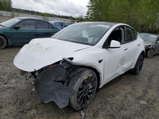 2022 Tesla Model Y მანქანა იყიდება აუქციონზე, vin: 7SAYGDEF5NF327427, აუქციონის ნომერი: 52421844