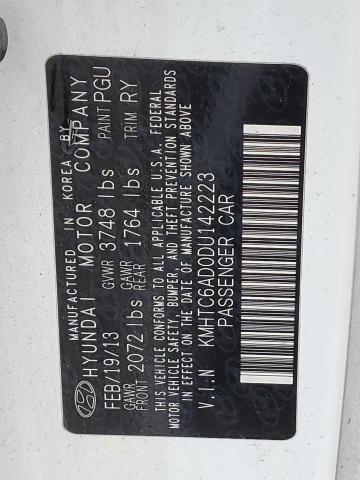 49433744 :رقم المزاد ، KMHTC6AD0DU142223 vin ، 2013 Hyundai Veloster مزاد بيع