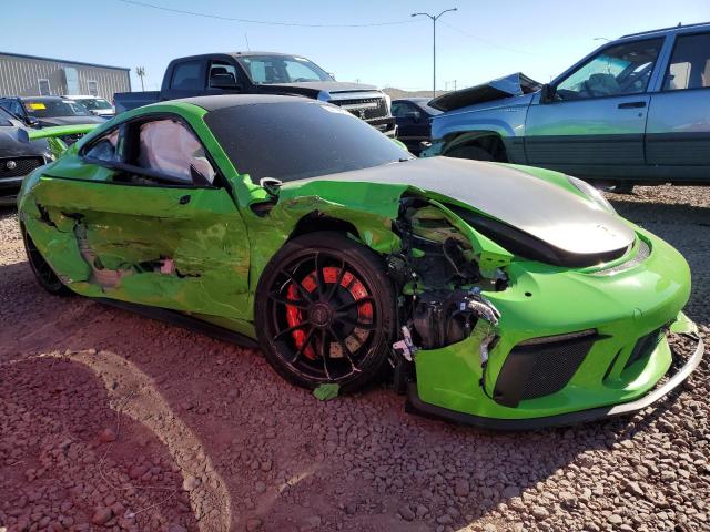 51105124 :رقم المزاد ، WP0AC2A95JS175760 vin ، 2018 Porsche 911 Gt3 مزاد بيع