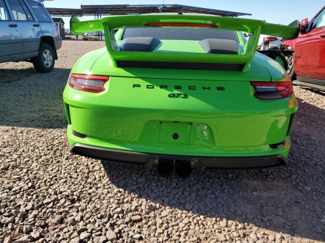 51105124 :رقم المزاد ، WP0AC2A95JS175760 vin ، 2018 Porsche 911 Gt3 مزاد بيع