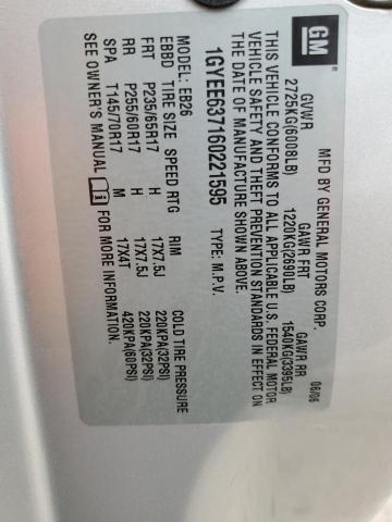 Aukcja sprzedaży 2006 Cadillac Srx, vin: 1GYEE637160221595, numer aukcji: 50292094
