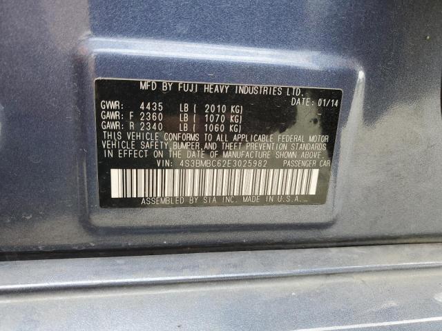 Продаж на аукціоні авто 2014 Subaru Legacy 2.5i Premium, vin: 4S3BMBC62E3025982, номер лоту: 52382044