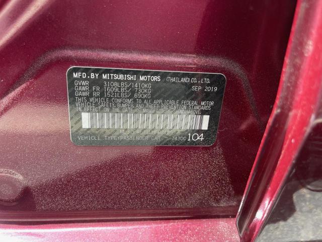 Продаж на аукціоні авто 2020 Mitsubishi Mirage G4 Se, vin: ML32F4FJ1LHF02185, номер лоту: 51678204