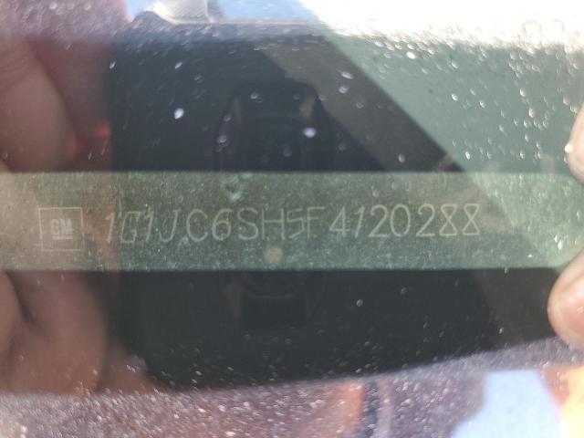 Aukcja sprzedaży 2015 Chevrolet Sonic Lt, vin: 1G1JC6SH5F4120288, numer aukcji: 49173224