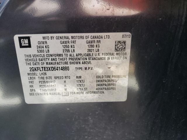 Продажа на аукционе авто 2013 Gmc Terrain Sle, vin: 2GKFLTE3XD6414880, номер лота: 52652694
