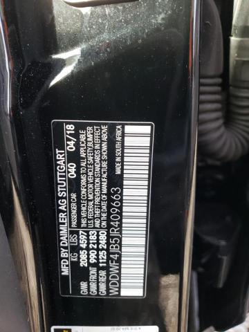 49408834 :رقم المزاد ، WDDWF4JB5JR409663 vin ، 2018 Mercedes-benz C 300 مزاد بيع