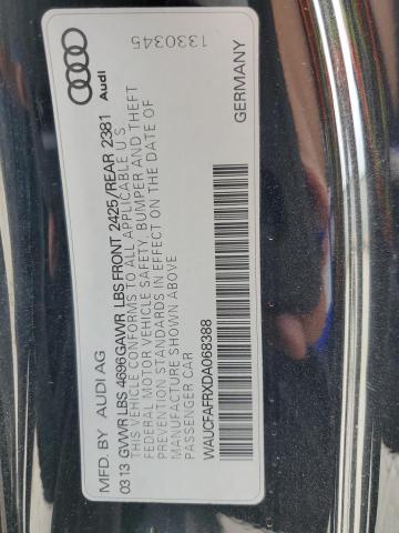Продажа на аукционе авто 2013 Audi A5, vin: WAUCFAFRXDA068388, номер лота: 52650394