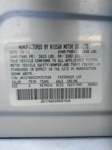 Продаж на аукціоні авто 2013 Infiniti G37, vin: JN1CV6AR2DM357048, номер лоту: 50911004