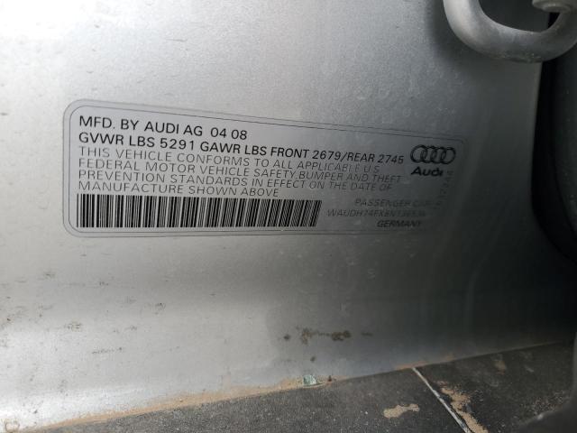 Продаж на аукціоні авто 2008 Audi A6, vin: WAUDH74FX8N136536, номер лоту: 48908214