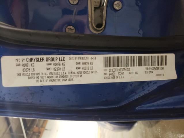 52929464 :رقم المزاد ، 1C3CDFDHXED794613 vin ، 2014 Dodge Dart Se Aero مزاد بيع